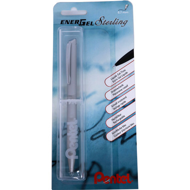 PENTEL Energel Roller 0.7mm XBL2007Z-CE silber