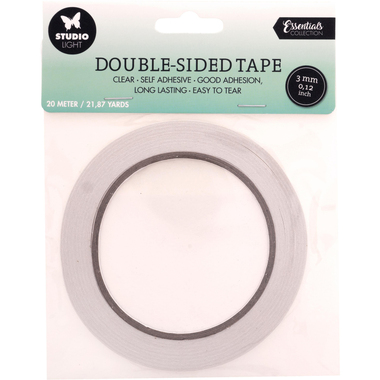 STUDIO LIGHT Nastro adesivo 0.3cm DATAPE01 bifacciale 20 metri