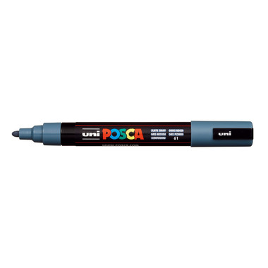 UNI-BALL Posca Marker 1,8-2,5mm PC5MSLATEGRE schiefergrau, R'spitze