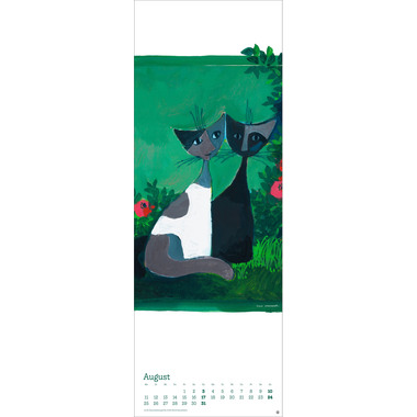 HEYE Bildkalender 2025 21890+25 R. Wachtmeister DE 24.5x69cm