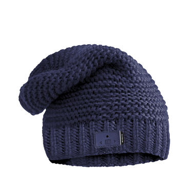 Die lange Beanie-Mütze, um überall kabellos Musik zu hören