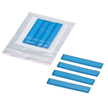 STYRO Beschriftungshülse styrokay 10-986.02 weiss 7.4cm 10 Stück