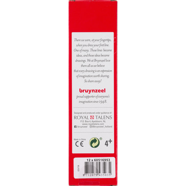 BRUYNZEEL Schulfarbstift Super 3.3mm 60516953 violett