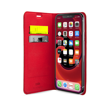 Book-style case with card holder pockets for iPhone 11