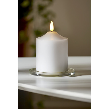 STAR TRADING Candela a LED Flamme 12cm 12.064-07 bianco