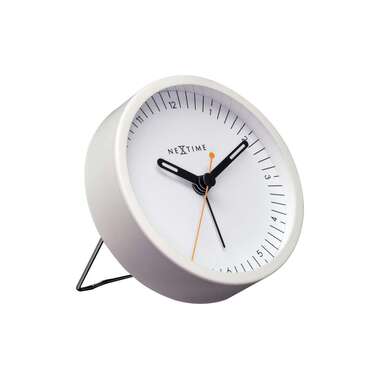 NeXtime Sveglia Classica Piccola Bianca