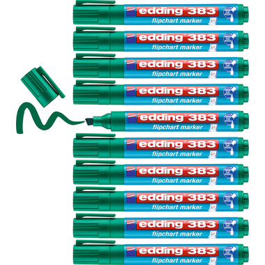 EDDING Flipchart Marker 383 1-5mm 383-4 grün