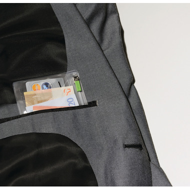 LEITZ Pochette zip XS 40060000 transparent 2 pcs.
