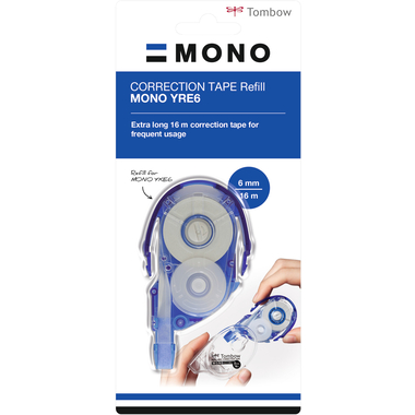 TOMBOW Cassetta refill Mon CT-YRE6 6mmx16m