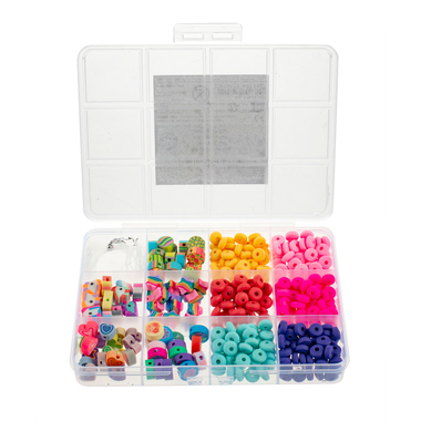 GLOREX Perlen-Set Girl 61630240 assortiert 240 Stück