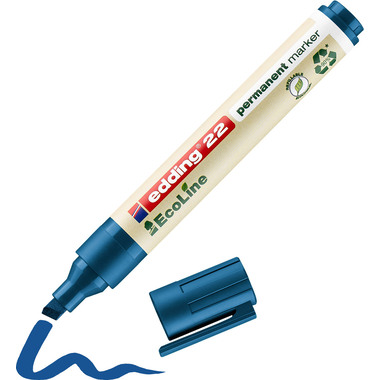 EDDING Permanent Marker 22 1.0-5.0mm 22-3 bleu