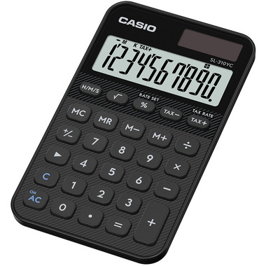 CASIO Taschenrechner SL-310YC schwarz