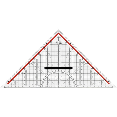 M+R Equerre 30cm 723320100 manche mobile Acryl