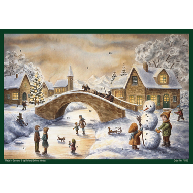 SELLMER Calendario dell'avvento 700 70150 An der Brücke