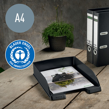 LEITZ Vaschette portadoc.Recycle A4 5227-50-95 nero, CO2 neutro