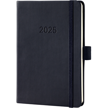 CONCEPTUM Calendario settimanale 2025 C2513 1S/2P nero 15.1x10.8cm