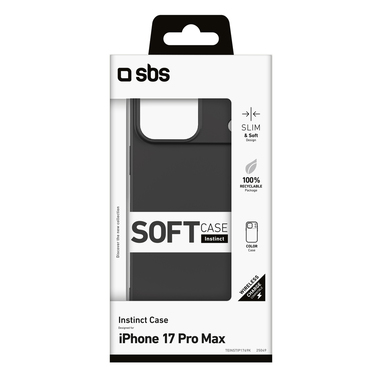 Cover Instinct per iPhone 17 Pro Max colorata | SBS