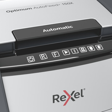 REXEL Destructeur docu. Optimum AF+ 2020150XCH 150X, P-4, 44lt