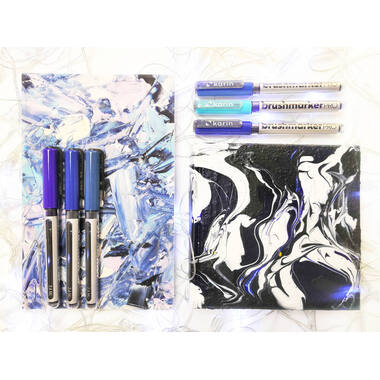 KARIN Deco Brush Metallic 28Z2 Display 120 pezzi