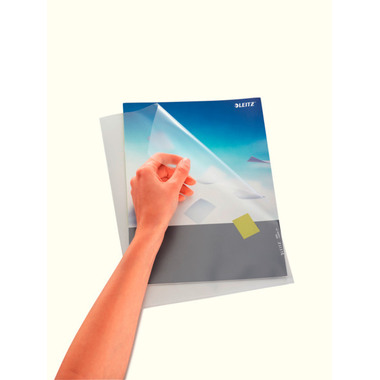 LEITZ Sichthüllen PP A4 40000003 genarbt, 0,13mm 100 Stück