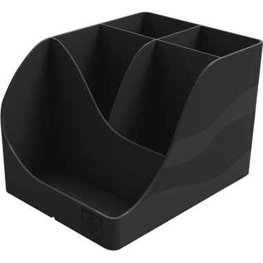 EXACOMPTA Stifteköcher Neo Deco 69514D schwarz 5 Fächer