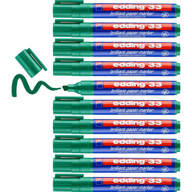 EDDING Permanent Marker 33 33-4 grün