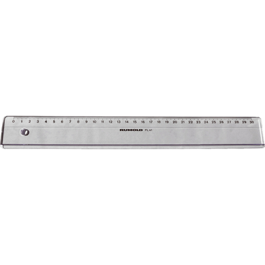 RUMOLD Technikerlineal FL 41 30cm FL 41/30 transparent