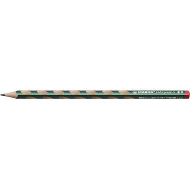 STABILO Bleistift Easygraph S B-58218-10 Metallic grün, R, BL