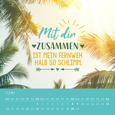 ARS EDITION Tischkalender 2025 13295 Freundin 1M/1S DE 115x115mm