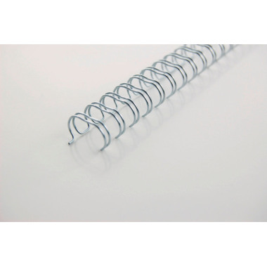 GBC Dorsini rilegafogli 9.5mm A4 RG810670 bianco, 34 anelli 100 pezzi