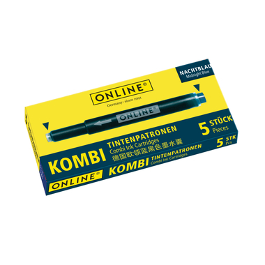 ONLINE Tintenpatronen Kombi 17056/12 Nightblue 5 Stück