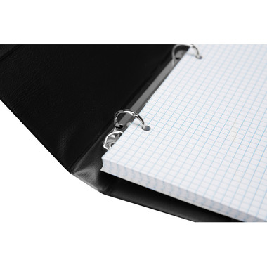 BIELLA Taschenringbuch 2cm 41566102U schwarz A6