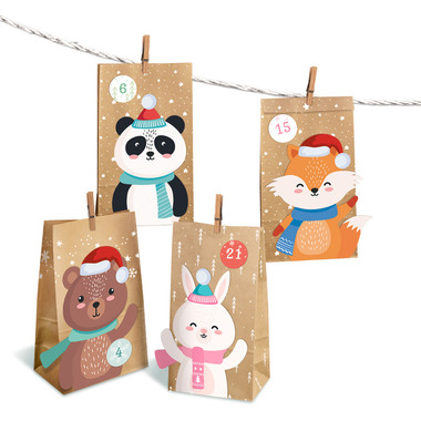 URSUS Adventskalender 24870000F Winter friends