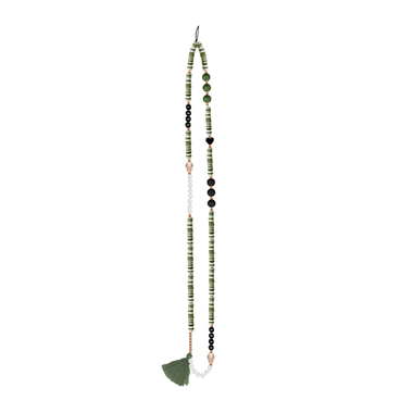Collier de perles pour téléphones portables