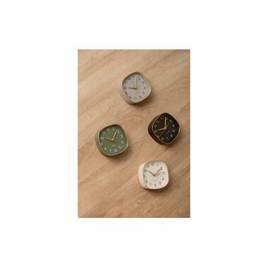 KARLSSON Sveglia Classica Travel Square Mouse grigio