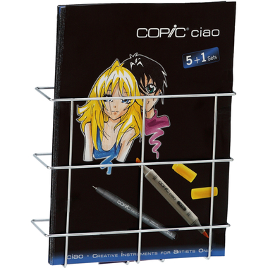 MAGNETOPLAN Panier susp. au fil de fer A4 00018 pour présentoire publique