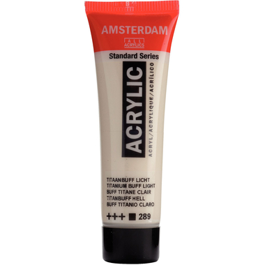 AMSTERDAM Acrylfarbe 20ml 17042890 Titanbuff Hell 289