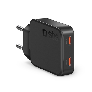Ultra-slim 65W USB-C wall charger with dual output | SBS