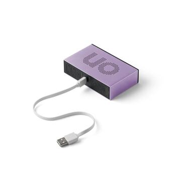 Sveglia Digitale Lexon Flip Premium Viola