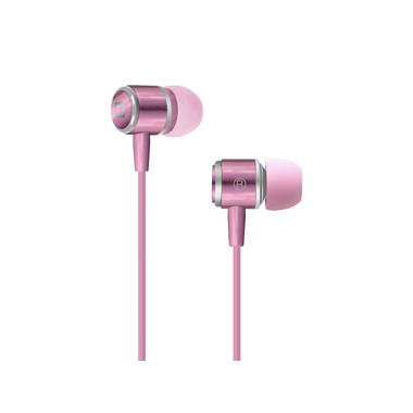 Oreillettes filaires stéréo Metal Studio Mix 40 avec bouton réponse/fin des appels, couleur&nbsp;rose