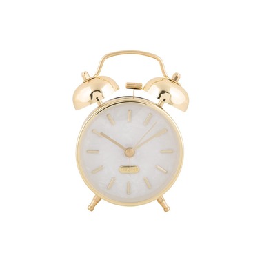 KARLSSON Sveglia Classica Pearl Glow Gold