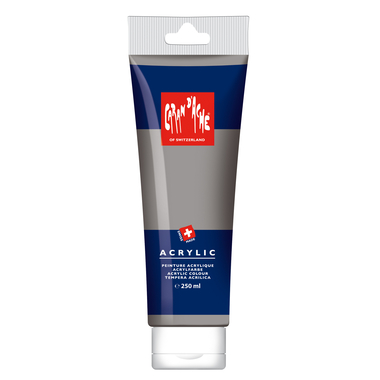 CARAN D'ACHE Couleur acrylique 250ml 2812.998 argent