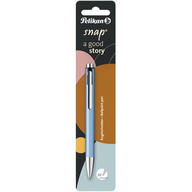 PELIKAN Kugelschreiber Snap Metallic M 817684 Frostblau