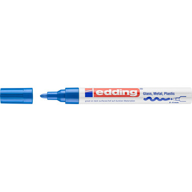 EDDING Paintmarker 750 2-4mm 750-3 CREA blau