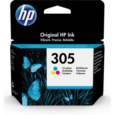 HP Cart. d'inchiostro 305 color 3YM60AE DeskJet 2300/2700 100 pagine