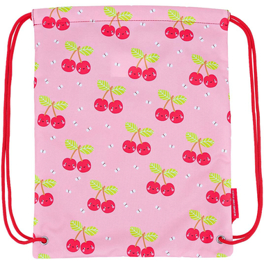 ALLC Borsa da ginnastica 32x42cm DRHCPI14 Happy Cherries