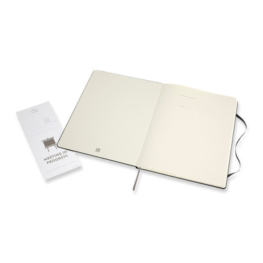MOLESKINE Notizbuch Pro 27,9x21,6cm 620855 schwarz, 192 Seiten