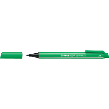 STABILO Fineliner PointMax 0.8mm 488/36 vert