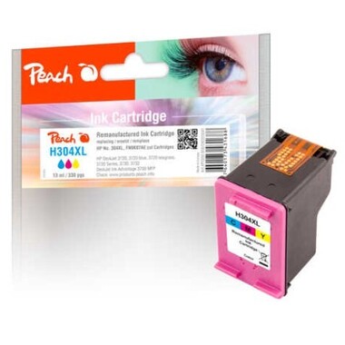 Peach Druckkopf color kompatibel zu HP No. 304XL C, N9K07AE