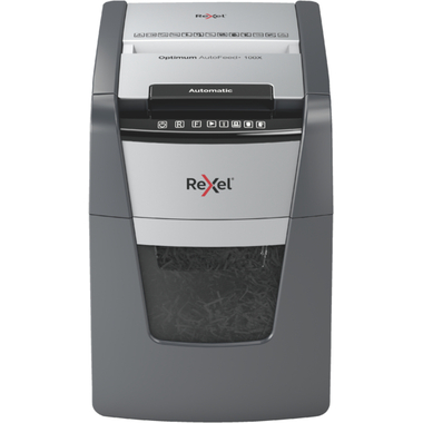 REXEL Destructeur docu. Optimum AF+ 2020100XCH 100X, P-4, 34lt
